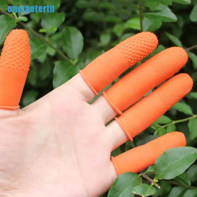 Bộ 100 Bao Ngón Tay Chất Liệu Cao Su Latex Giúp Bảo Vệ Ngón Tay Và Móng Tay Nghệ Thuật