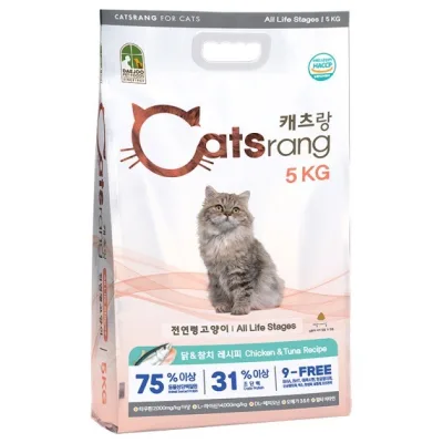 Thức ăn hạt khô cho Mèo CATSRANG 5kg - Thức ăn hạt cho Mèo mọi lứa tuổi