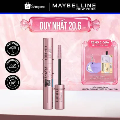 Mascara Sky High Chuốt Mi Tơi Dài Mi Lash Sensational Maybelline New York Waterproof 6ml