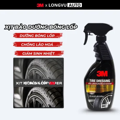 Chai Xịt Bảo Dưỡng Và Phủ Bóng Lốp Xe 3M 39042 LT Tire Dressing 400ml