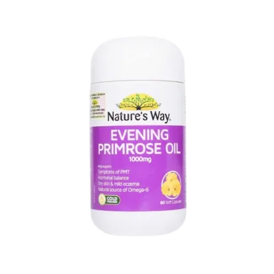 Thực phẩm chức năng Hoa anh thảo Evening Primrose Oil Nature’s Way1000mg
