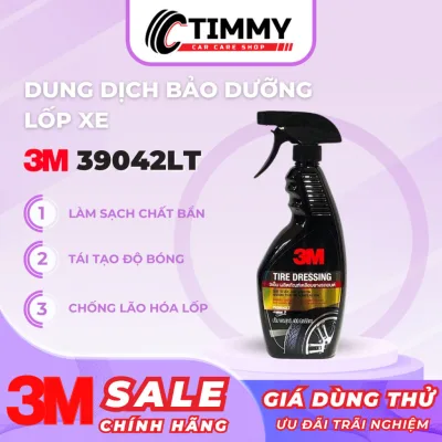 Chai Xịt Bảo Dưỡng Và Phủ Bóng Lốp Xe 3M 39042LT (400ML) - Timmy Shop