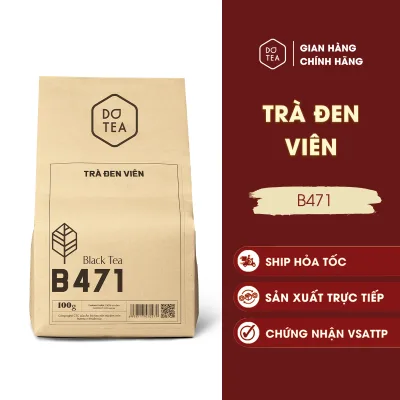 Black Tea, 500g Package of B471 Dotea Black Tea Pellets, Black Tea for Milk Tea, Specialized Ingredient for Mixing, Thick and Rich in Traditional Milk Tea Flavor