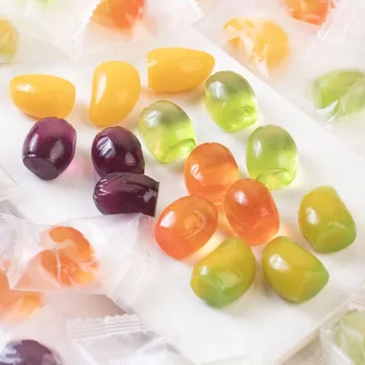 1KG Kẹo Dẻo Trái Cây Lột Vỏ, Kẹo dẻo trái cây 3D thơm ngon - đồ ăn vặt muasamnhanh