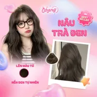 Thuốc Nhuộm Tóc Màu NÂU TRÀ ĐEN Không Tẩy | Chenglovehair, Chenglovehairs
