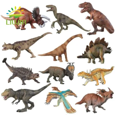 Mô hình khủng long LIUJIR, Giáo dục Khủng long kỷ Jura thực tế, Mô hình Boutique Nhiều kích cỡ Cao su Tyrannosaurus Bộ sưu tập hình động vật