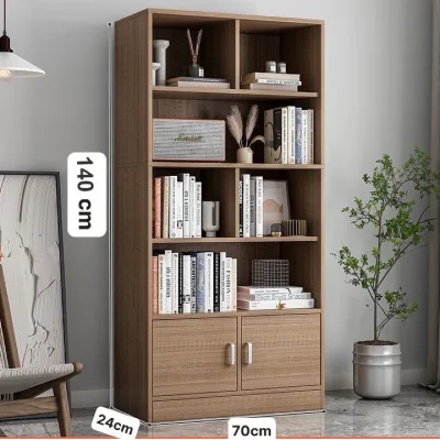 Kệ sách gỗ, tủ gỗ chữ U để đồ năng, giá sách để đồ nhiều tầng, trưng bày trang trí gỗ MDF có ngăn chống mối mọt A66