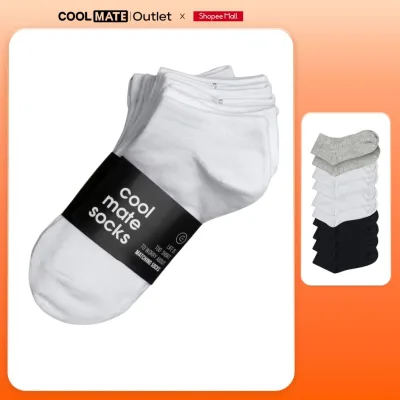Combo 5 hoặc 10 Đôi Tất Nam Coolmate Basics Thoáng Khí,Khử Mùi