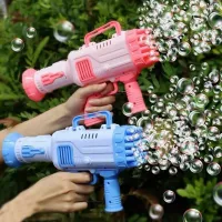 [FREE SHIP] Đồ Chơi Máy Bắn Bong Bóng 32 Nòng TẶNG KÈM NƯỚC BONG BÓNG , máy phun thổi Bong Bóng xà phòng - sung Bắn cho bé 32 nòng - đồ chơi ngoài trời - đồ chơi bọt xốp tạo bong bóng