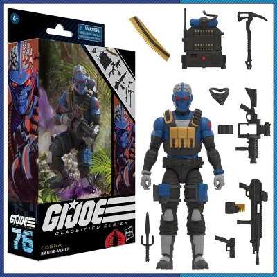 HasbroG.I gốc Joe Classified Series Range-Viper 76 F7736 6in mô hình đồ chơi quà tặng 2023 mới Tàu trong vòng 120 ngày Đồ chơi chính hãng Hasbro