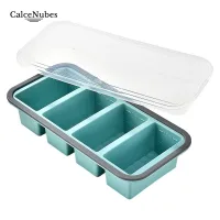 Silicone ngăn hộp lưu trữ thực phẩm với nắp cho đóng băng và chuẩn bị bữa ăn