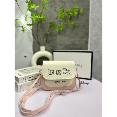 Túi xách nữ đeo chéo túi nữ cầm tay đeo vai thời trang đi học đi làm da nhung họa tiết HAKIDO _TDC270