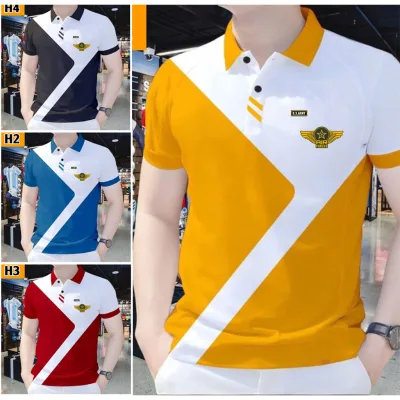 Thời trang giản dị nam Polo dáng rộng, Áo sơ mi Polo thời trang trang trang trọng nam, Áo sơ mi Polo nam vừa vặn