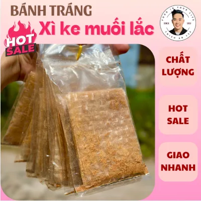 50 Bịch Bánh Tráng Xì Ke Lắc Muối Nhuyễn, Xì Ke Khô Siêu Cay Tây Ninh - Thích Ăn Food ( ĂN CHAY )