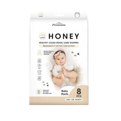 Tã Bỉm HONEY PREMIUM Gói Dùng Thử, Bỉm Chính Hãng Có Đủ Size