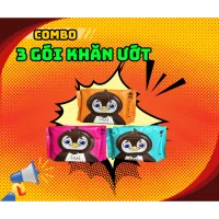 COMBO 3 KHĂN GIẤY ƯỚT QUÂN NHẬT PHÁT CHIM CÁNH CỤT (GIAO MÀU NGẪU NHIÊN) - Kho Hàng Tiêu Dùng Song Châu