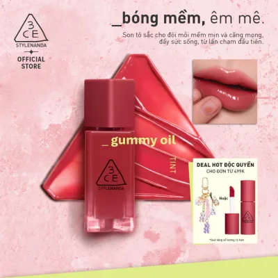 3CE SON TINT BÓNG MỀM GUMMY OIL TINT