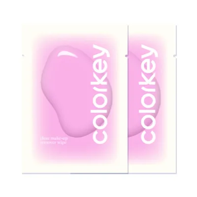 Khăn lau tẩy trang trong suốt COLORKEY
