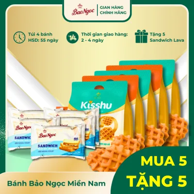 Bánh Mì Bông Lan Sợi Gà, Sợi thịt BBQ (tặng bánh sandwich sữa chua) cực ngon
