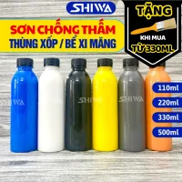 Sơn Chống Thấm Hồ Cá [HÀNG LOẠI 1], Chống Thấm Thùng Xốp, Bể Cá Xi Măng Cao Cấp An Toàn Cho Cá Shiwa