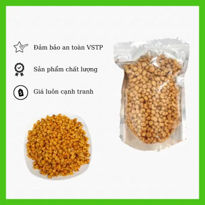 1kg bắp giòn xóc mắm ( túi zip) ngô xốc mắm tỏi ớt thơm ngon chuẩn vị - Đồ ăn vặt SUSUTOSHOP