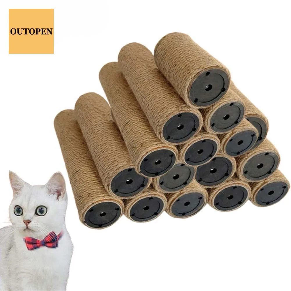 OUTOPEN Sáng Tạo Entangle Đồ chơi mèo con Tự làm Đồ nội thất xước Móng vuốt Mài Khung leo cho mèo Trụ Cào cho mèo Phụ kiện trụ thay thế Pet Nguồn Cung Cấp