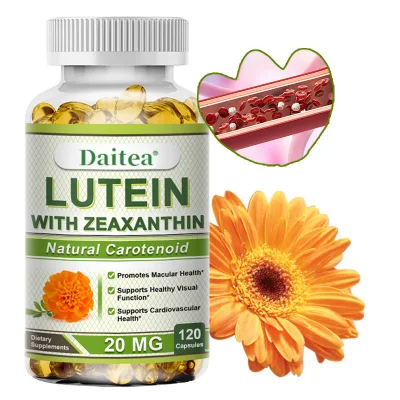 Thực phẩm chức năng Daitea Lutein và Zeaxanthin - Hỗ trợ sức khỏe mắt và thị lực, hỗ trợ sức khỏe tim mạch