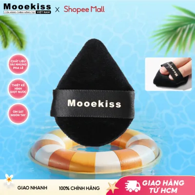 Miếng bông Mooekiss Cotton Pads mềm mại, không thấm kem nền, có thể sử dụng ướt hoặc khô, nhỏ gọn và dễ mang theo