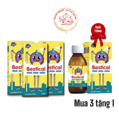 Bestical bổ sung canxi và vitamin d3k2 giúp tăng chiều cao vượt trội cho bé