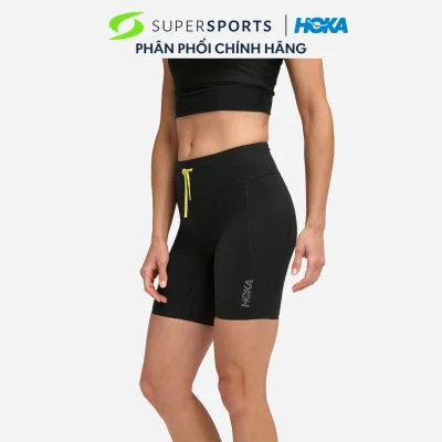 Hoka Skybreeze Half Women's Sports Tights - Black - 1170237-Blk