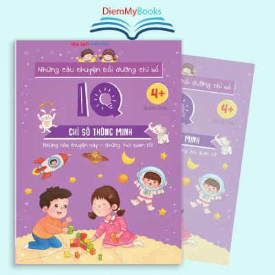 Sách- Những Câu Chuyện Bồi Dưỡng Chỉ Số IQ-Chỉ Số Thông Minh- Sách Truyện Thiếu Nhi Cho Bé Từ 4 Tuổi