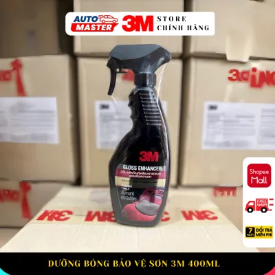 Dưỡng Bóng Bảo Vệ Bề Mặt Sơn Ô Tô Xe Máy 39034LT - 3M CHÍNH HÃNG 400ML