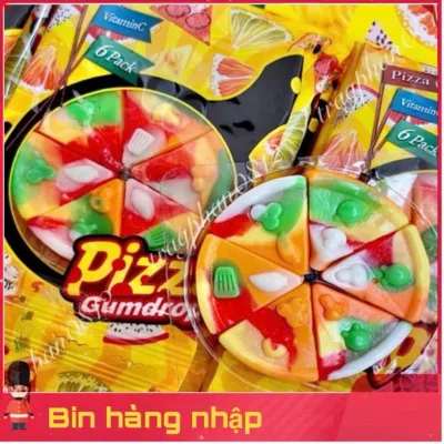 40 gói kẹo dẻo hình bánh Pizza Gumdrop