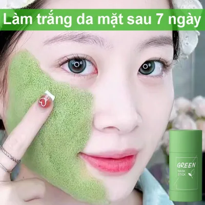 Mặt Nạ Bùn Trà Xanh ,Kiểm soát dầu, Làm trắng, Giữ ẩm, Loại Bỏ Mụn Đầu Đen Chăm Sóc Da Mặt Se Khít Lỗ Chân Lông Sáng Da