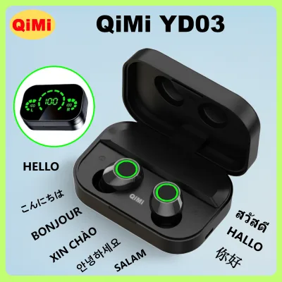 Qimi Yd03 Bluetooth Headset - There Are Two Types: Translation and Regular, Hifi Sound, Long Battery Life, Hd Microphone