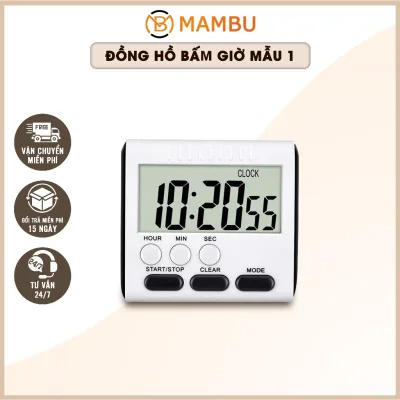 Đồng hồ hẹn giờ , đếm ngược Mẫu 1 - Thiết bị nhà bếp - Thiết bị pha chế