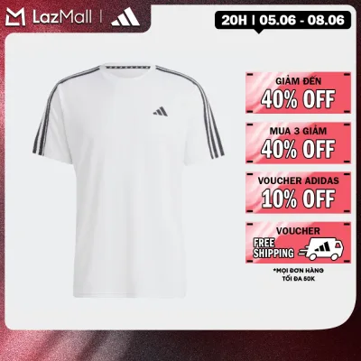 Adidas Training & Gym & Training Train Essentials 3-Stripes Training Tee Men White Ib8151