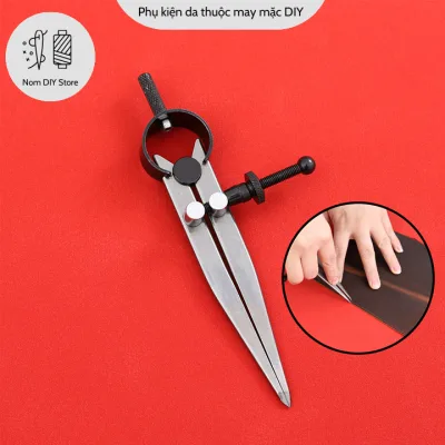 Compa Định positioning take Mark cut fabric leather tools leather handbag wallet DIY handmade crafts