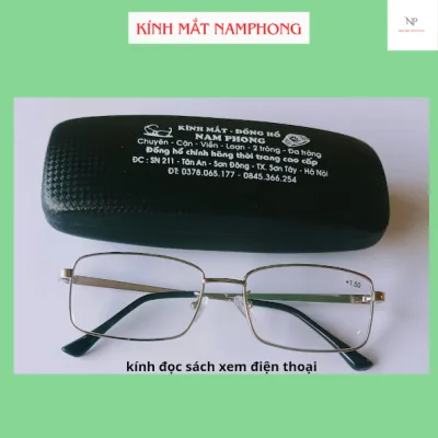 Presbyopia Glasses for Reading and Watching Phones, Titanium Frame, Korean Lenses, Scratch-Resistant, Anti-Eye Strain