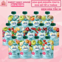 Hoa quả nghiền Fruto Nga 90g cho bé ăn dặm 6 tháng - Date 11/2025 - Sweet Baby House