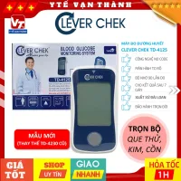 ✅ [TRỌN BỘ] Máy Đo Đường Huyết Clever Chek TD-4125 (MG) | Clever Check -VT0829 - Y Tế Vạn Thành