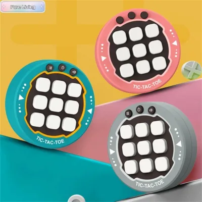 Trò chơi bu lông ngón chân PURELIVING, Máy chơi game xếp hình 3 trong 1 giảm căng thẳng, Đồ chơi Fidget cầm tay điện tử