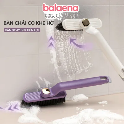 Bàn Chải Vệ Sinh Khe Hở Góc Rãnh Xoay 360 balaena Cọ Vệ Sinh Nhà Tắm Cửa Nhà Bếp Thông Minh