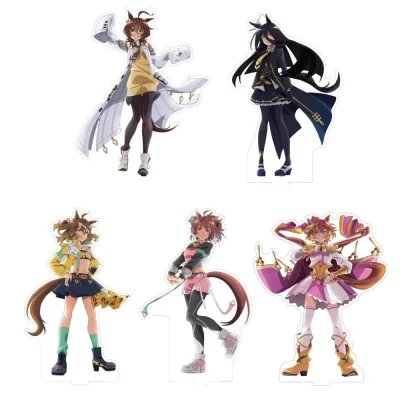 Mô Hình Standee Anime Uma Musume Pretty Derby Manhattan Cafe T.M. Opera O Jungle Pocket Acrylic Mica Trang Trí Cao 15cm