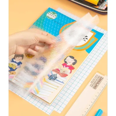 Decal bọc sách vở chống rách, chống nước, chống bẩn cho học sinh tặng kèm nhãn vở