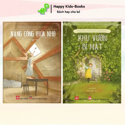 Sách - Combo Khu Vườn Bí Mật + Nàng Công Chúa Nhỏ (Tiểu Thuyết Văn Học Frances Hodgson Burnett) - Đinh Tị