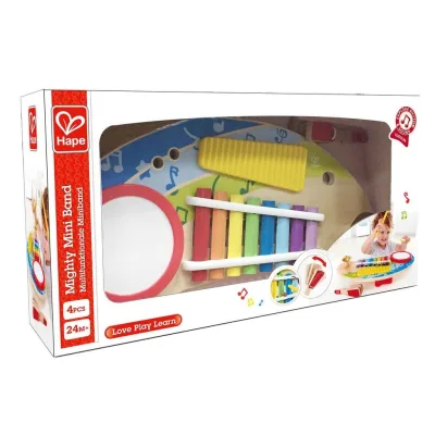Bộ Nhạc Cụ Đồ Chơi 5 Trong 1 Hape E0612A cho bé 24m+ - LICCA