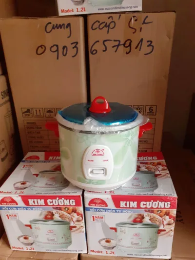 NỒI CƠM ĐIỆN KIM CƯƠNG CAO CẤP 1L2 GIẢM 30K
