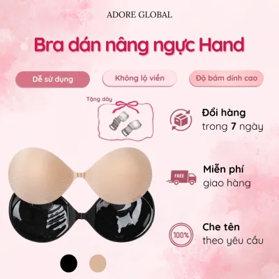 Miếng Dán Nâng Ngực Adore Hình Bàn Tay Có Keo Dính Tạo Khe Đẩy Ngực Tạo Quả Tròn - Adore Global