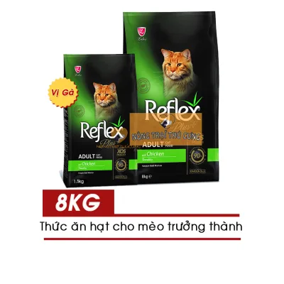 Thức Ăn Hạt Cho Mèo Lớn Reflex Plus Adult 8KG - [Nông Trại Thú Cưng]
